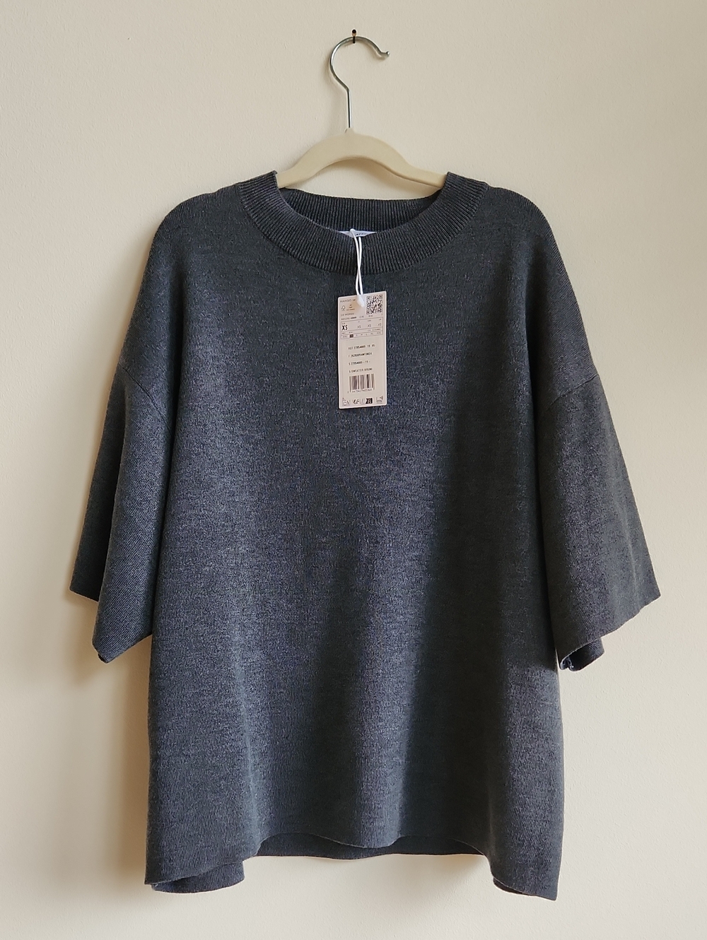 MANGO Short Sleeve Sweater Tee